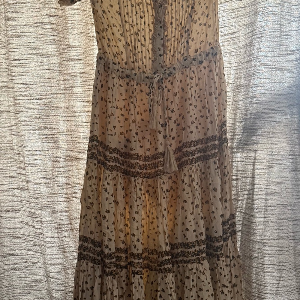 Free People Rare Feeling Pleated Maxi Dress - Picture 4 of 4
